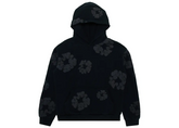 Denim Tears Cotton Wreath Hooded Sweatshirt Black Monochrome